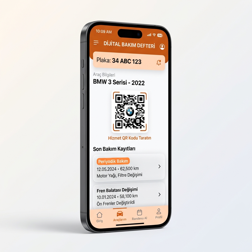 Oto Servis QR Kod Sistemi